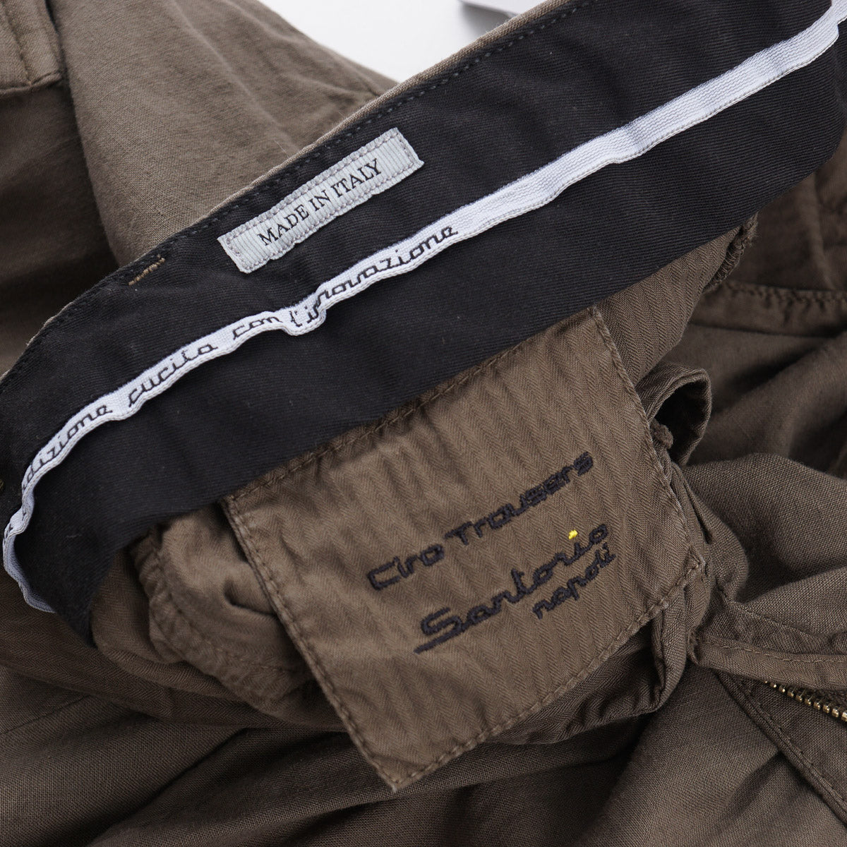 Sartorio Garment-Washed Linen Pants - Top Shelf Apparel
