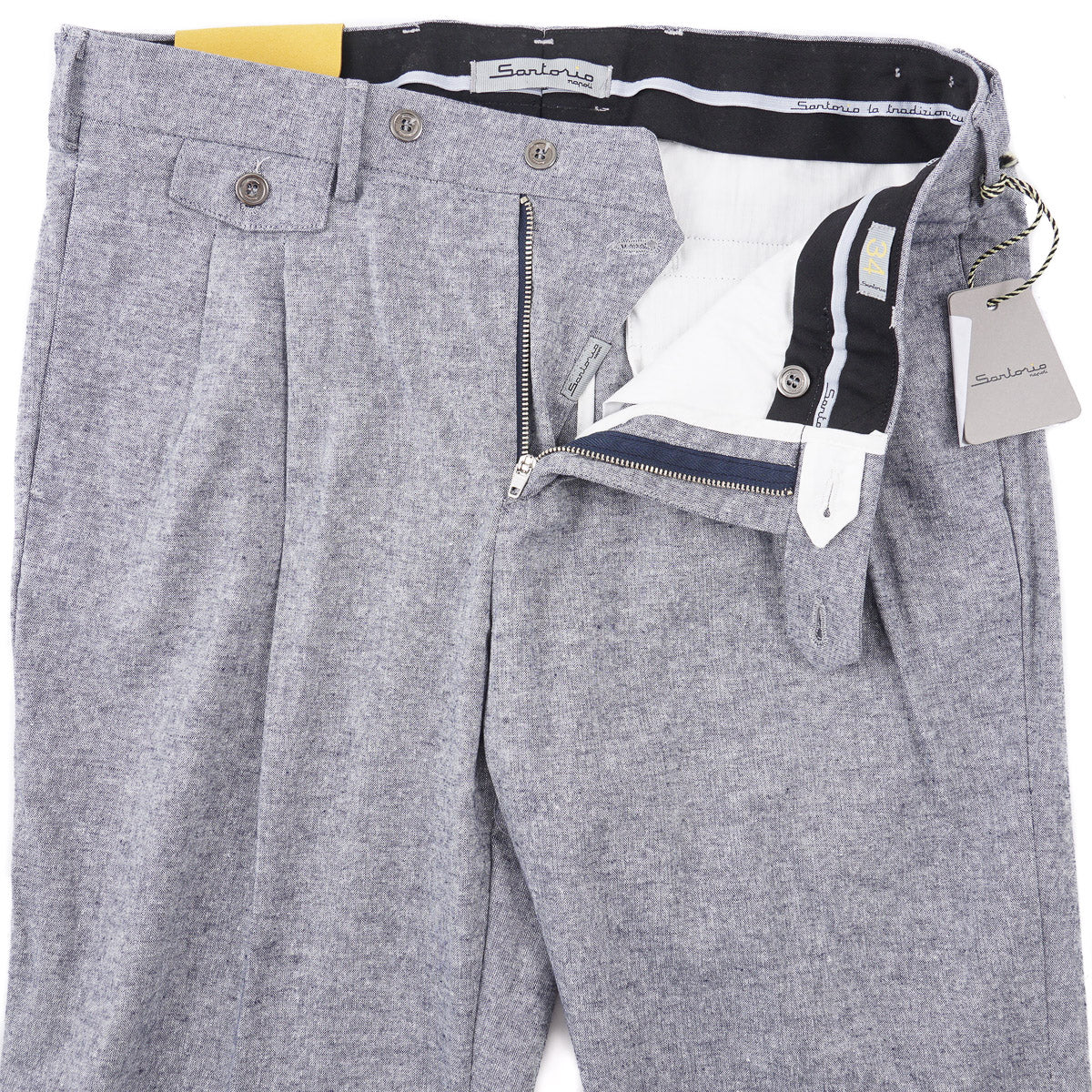 Sartorio Cotton-Linen 'Ciro' Trouser - Top Shelf Apparel