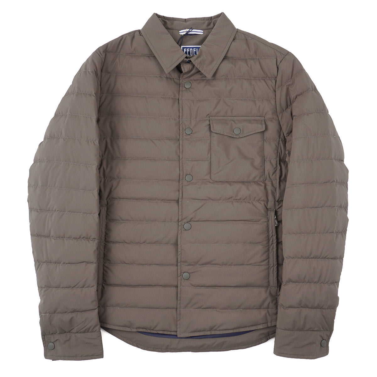 Fedeli Airstop Quilted Down Shirt-Jacket - Top Shelf Apparel