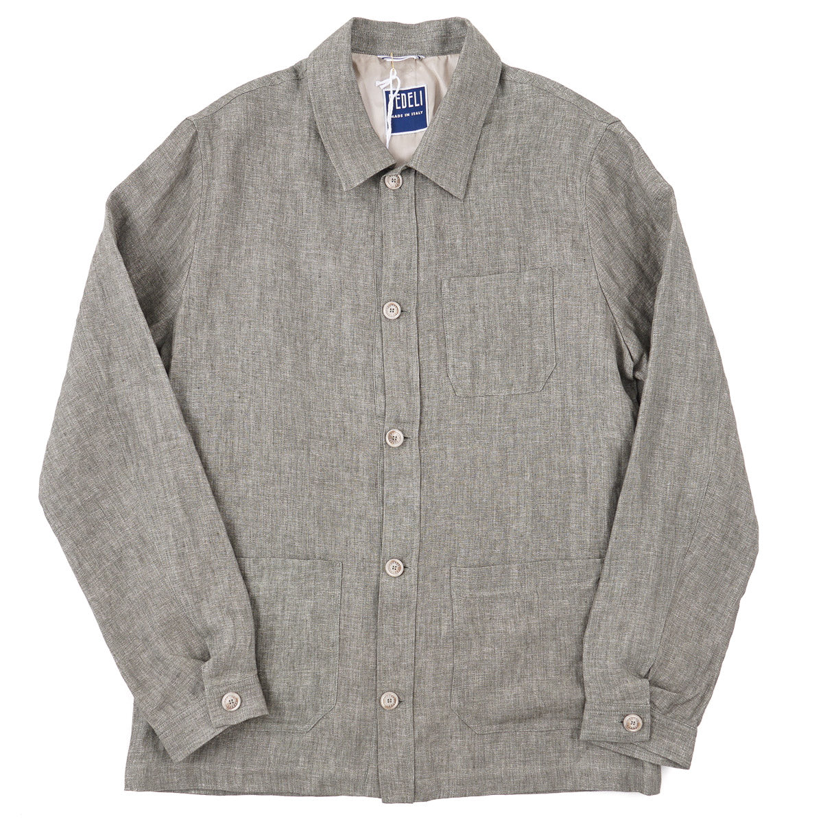 Fedeli 'Bristol' Jacket in Lightweight Linen - Top Shelf Apparel