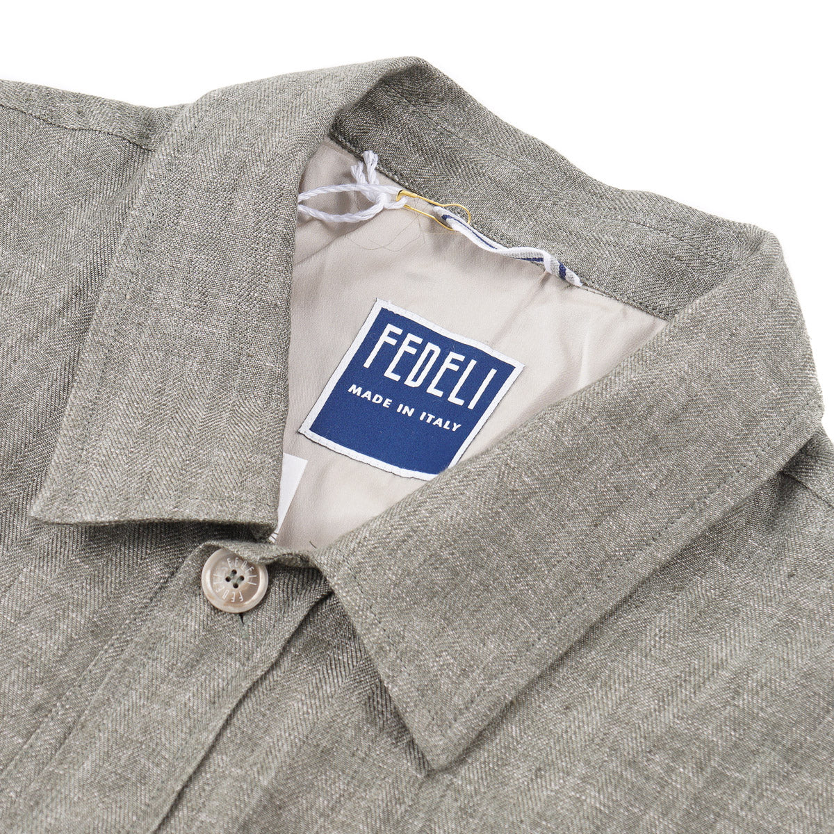 Fedeli 'Bristol' Jacket in Lightweight Linen - Top Shelf Apparel