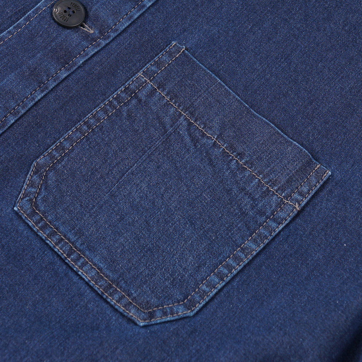 Fedeli 'Bristol' Jacket in Lightweight Denim - Top Shelf Apparel