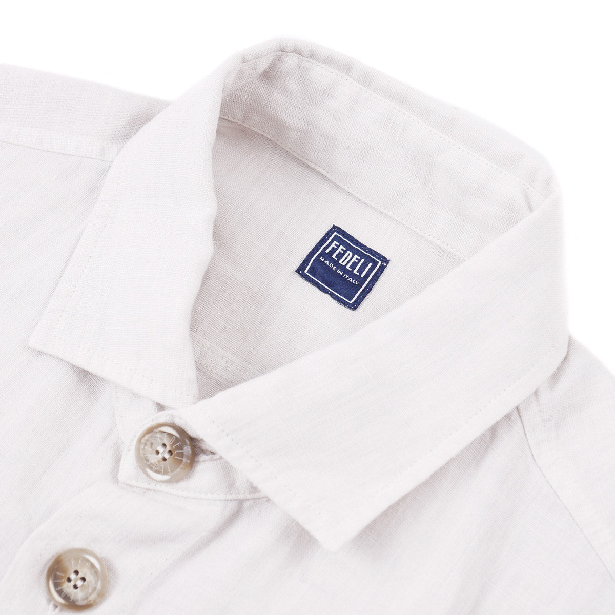 Fedeli Unlined Jacket in Lightweight Linen - Top Shelf Apparel