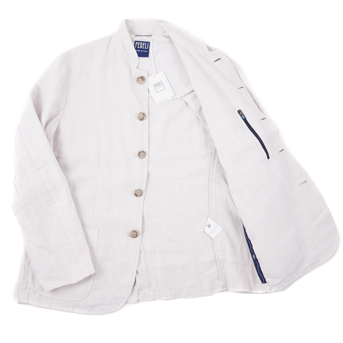 Fedeli Casual Linen Hybrid Blazer - Top Shelf Apparel