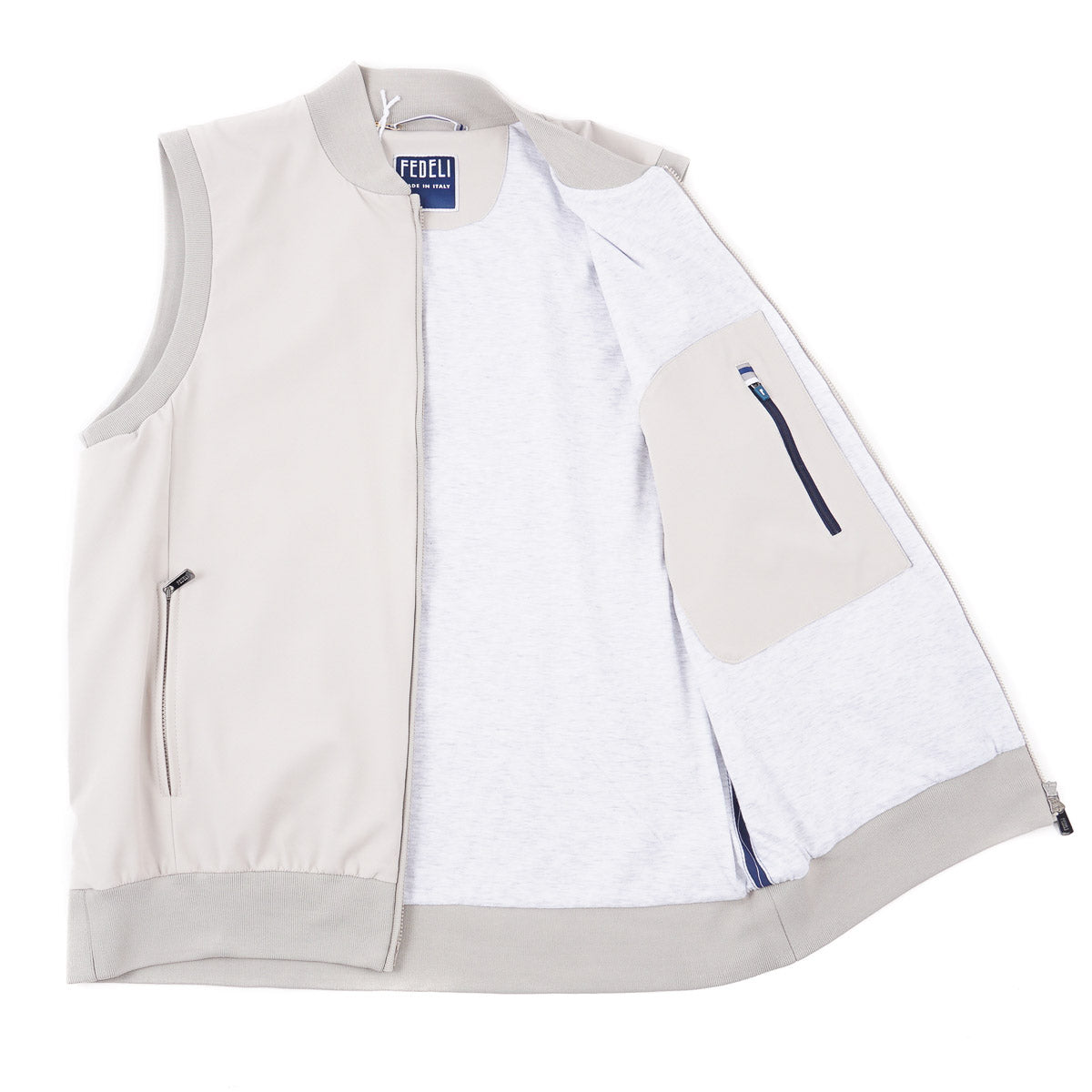 Fedeli Bomber Vest in Flex Nylon - Top Shelf Apparel