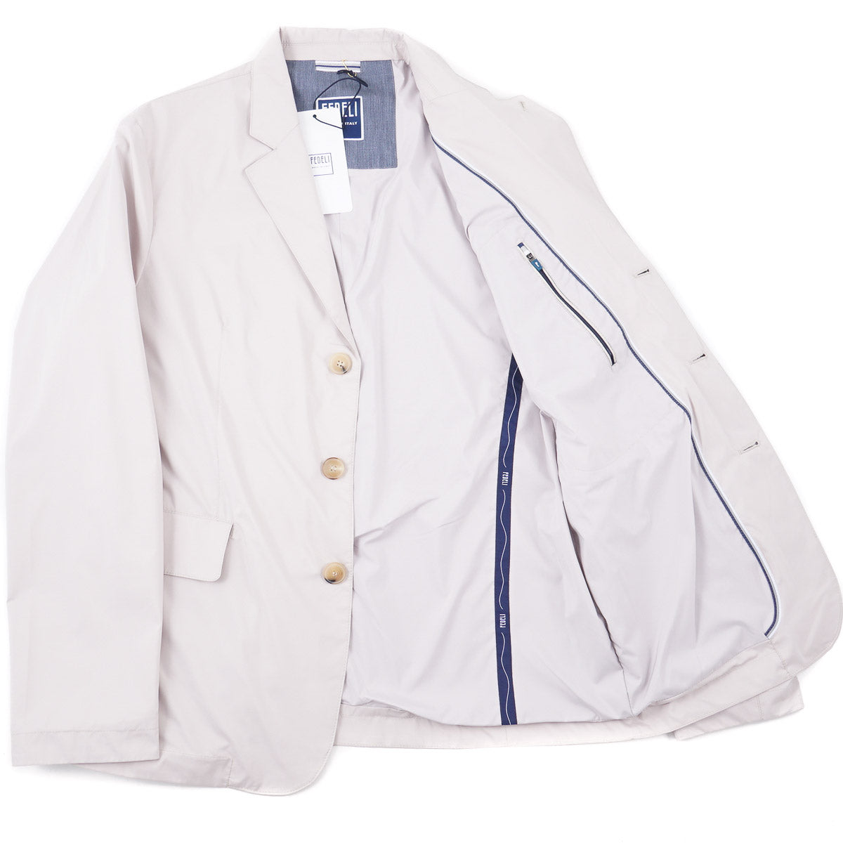 Fedeli Lightweight Tech Fabric Blazer - Top Shelf Apparel