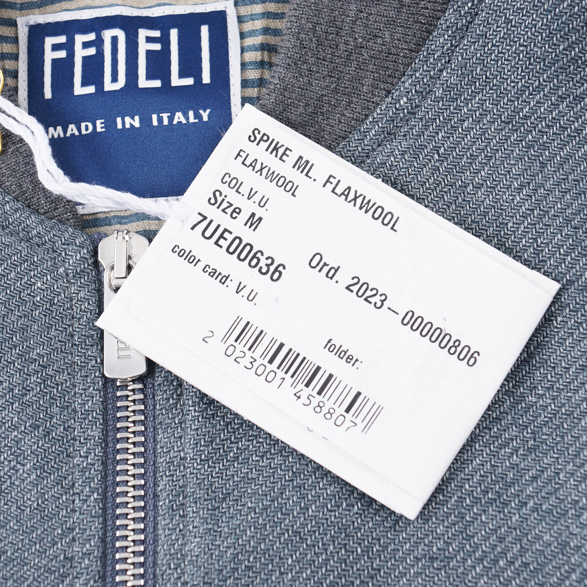 Fedeli Woven Linen-Wool Bomber Jacket - Top Shelf Apparel