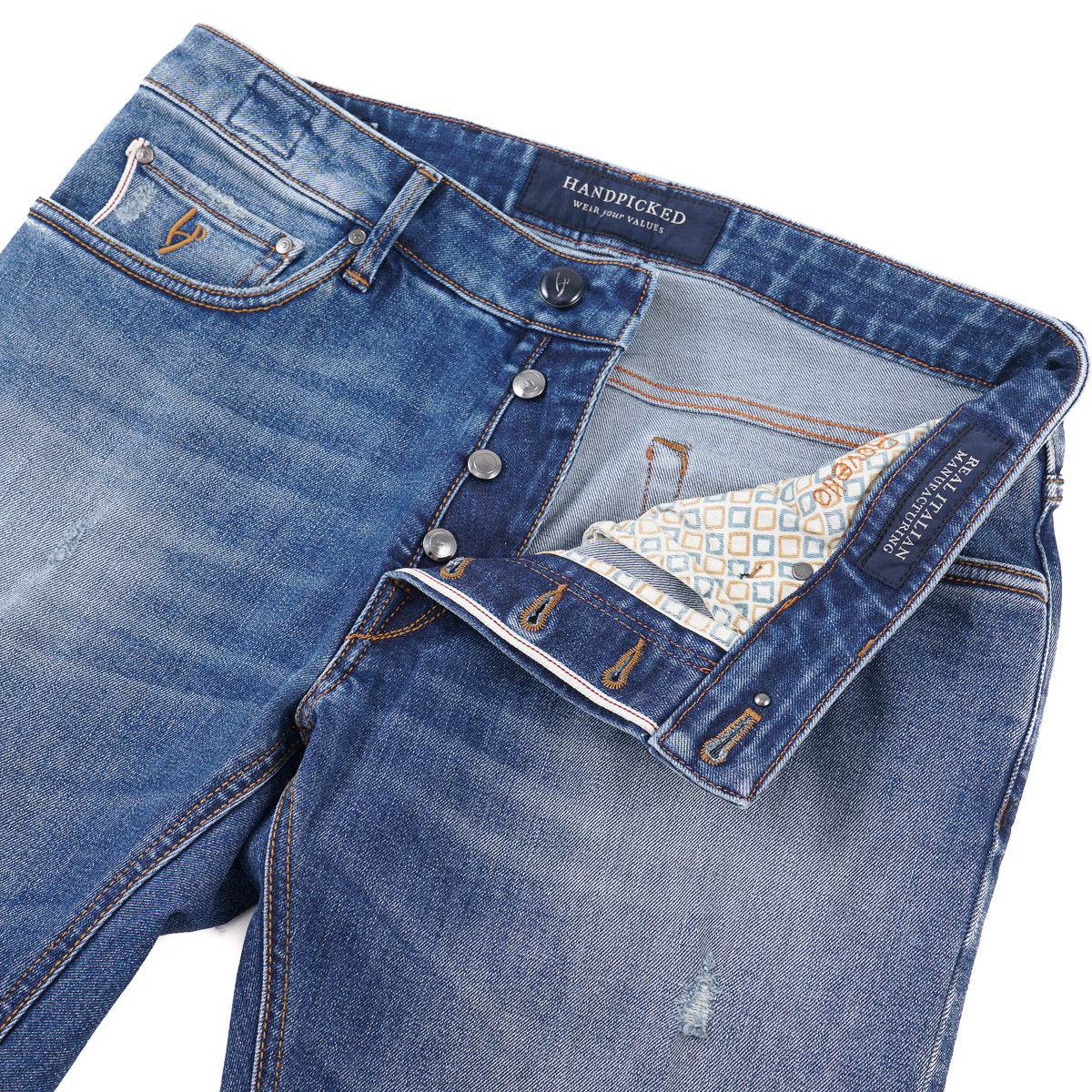 Handpicked 'Ravello' Selvedge Denim Jeans - Top Shelf Apparel