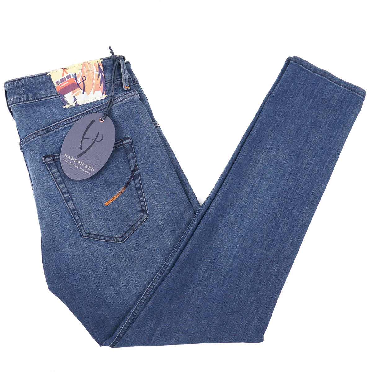 Handpicked 'Imola' Regular-Fit Tapered Denim Jeans - Top Shelf Apparel