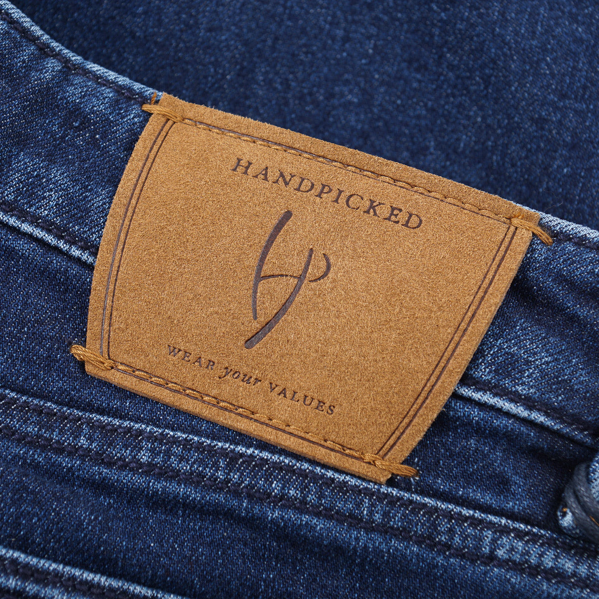 Handpicked 'Parma' Tapered-Fit Denim Jeans - Top Shelf Apparel