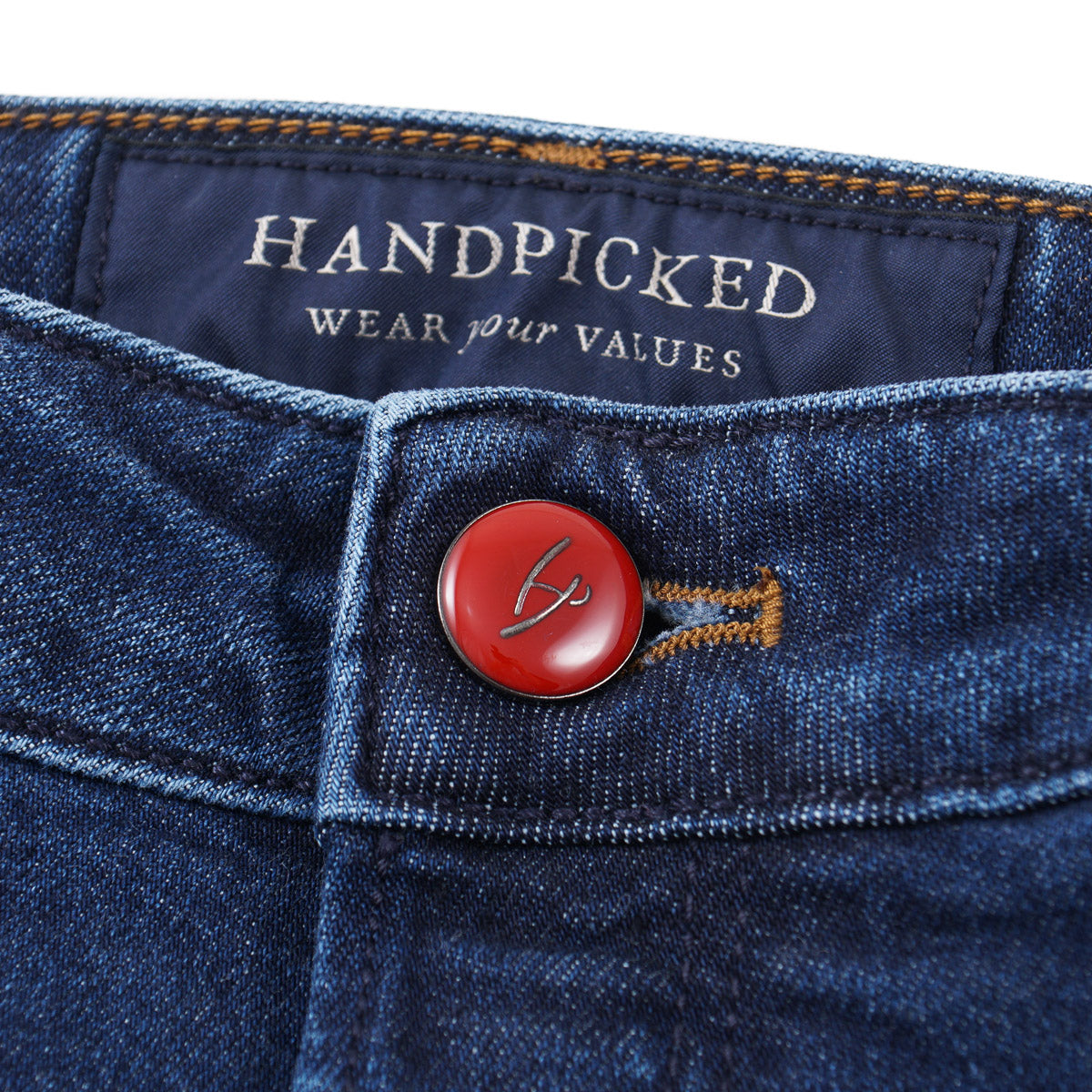 Handpicked 'Parma' Tapered-Fit Denim Jeans - Top Shelf Apparel