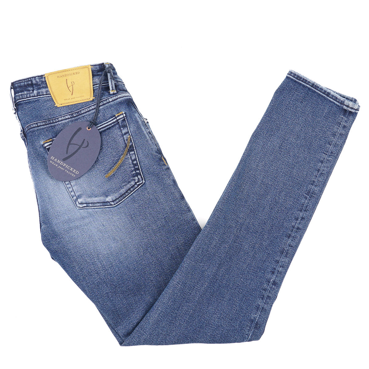 Handpicked 'Orvieto' Slim-Fit Soft Denim Jeans - Top Shelf Apparel