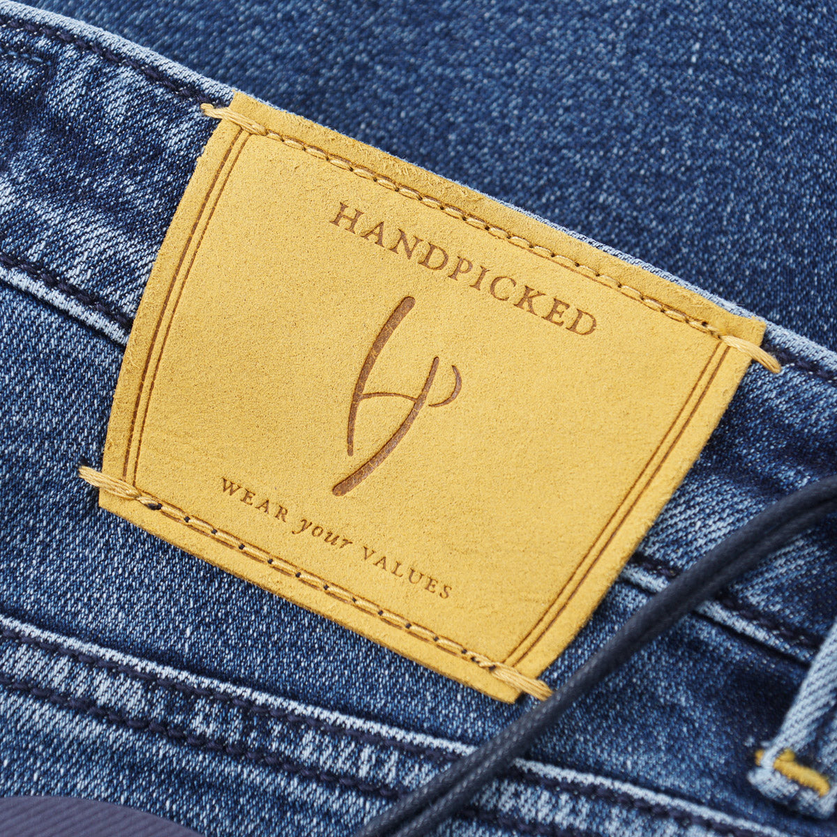 Handpicked 'Orvieto' Slim-Fit Soft Denim Jeans - Top Shelf Apparel