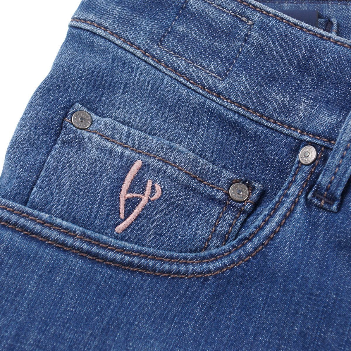 Handpicked 'Orvieto' Slim-Fit Distressed Denim Jeans - Top Shelf Apparel