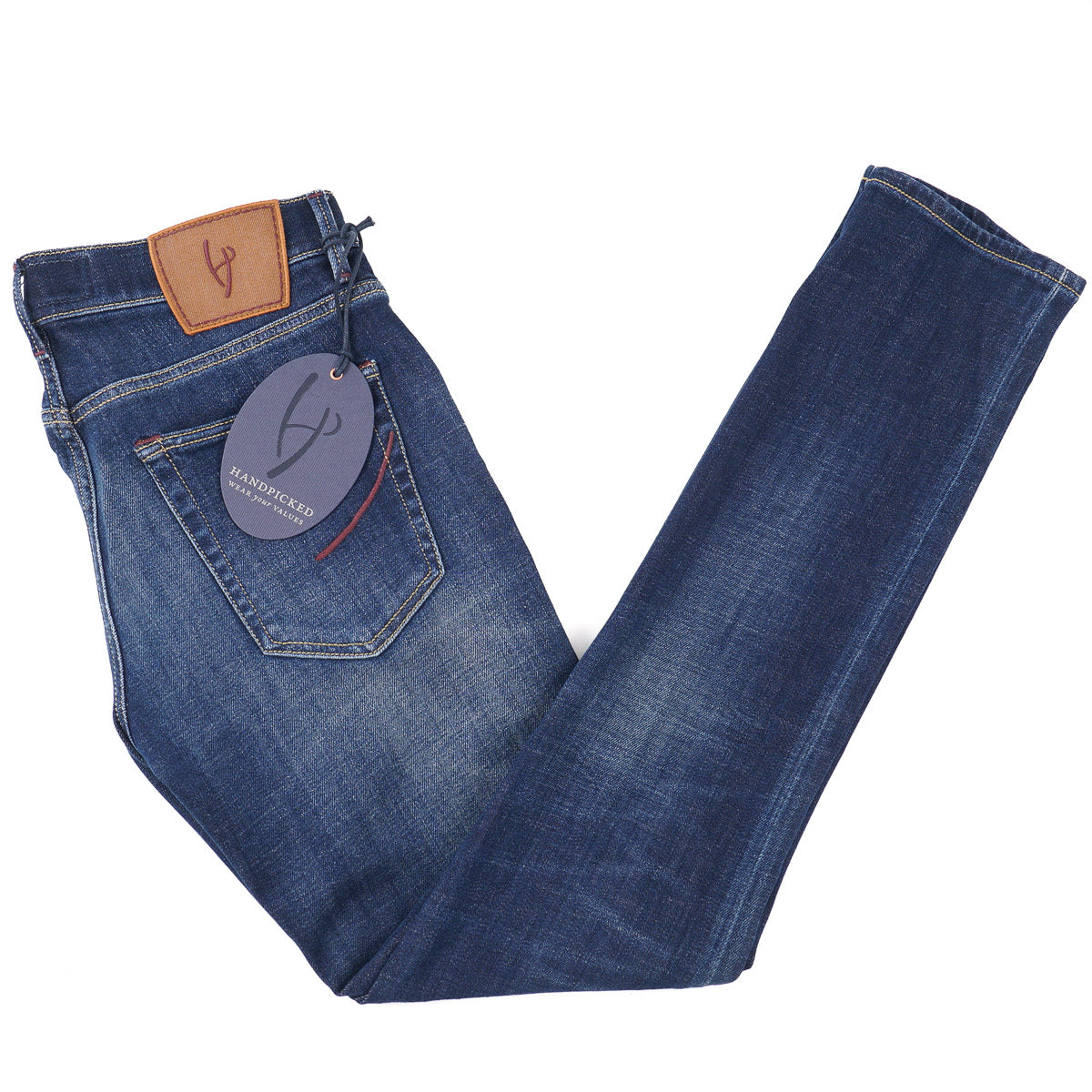 Handpicked 'Milano' Super-Slim Fit Denim Jeans - Top Shelf Apparel