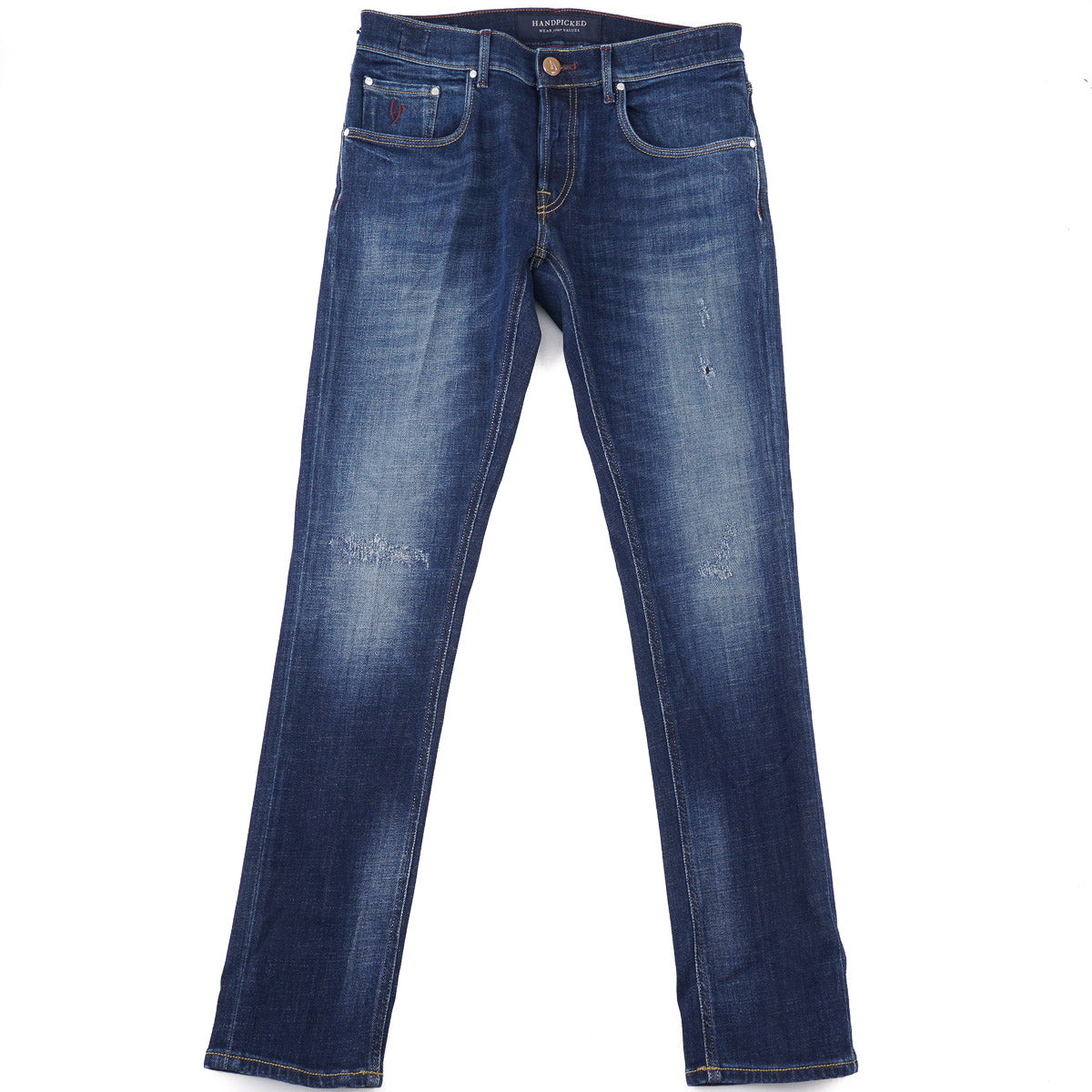 Handpicked 'Milano' Super-Slim Fit Denim Jeans - Top Shelf Apparel