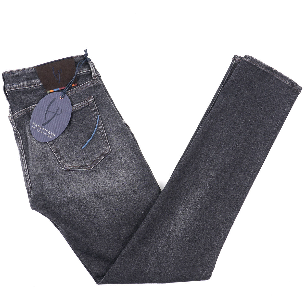 Handpicked 'Parma' Tapered-Fit Denim Jeans - Top Shelf Apparel