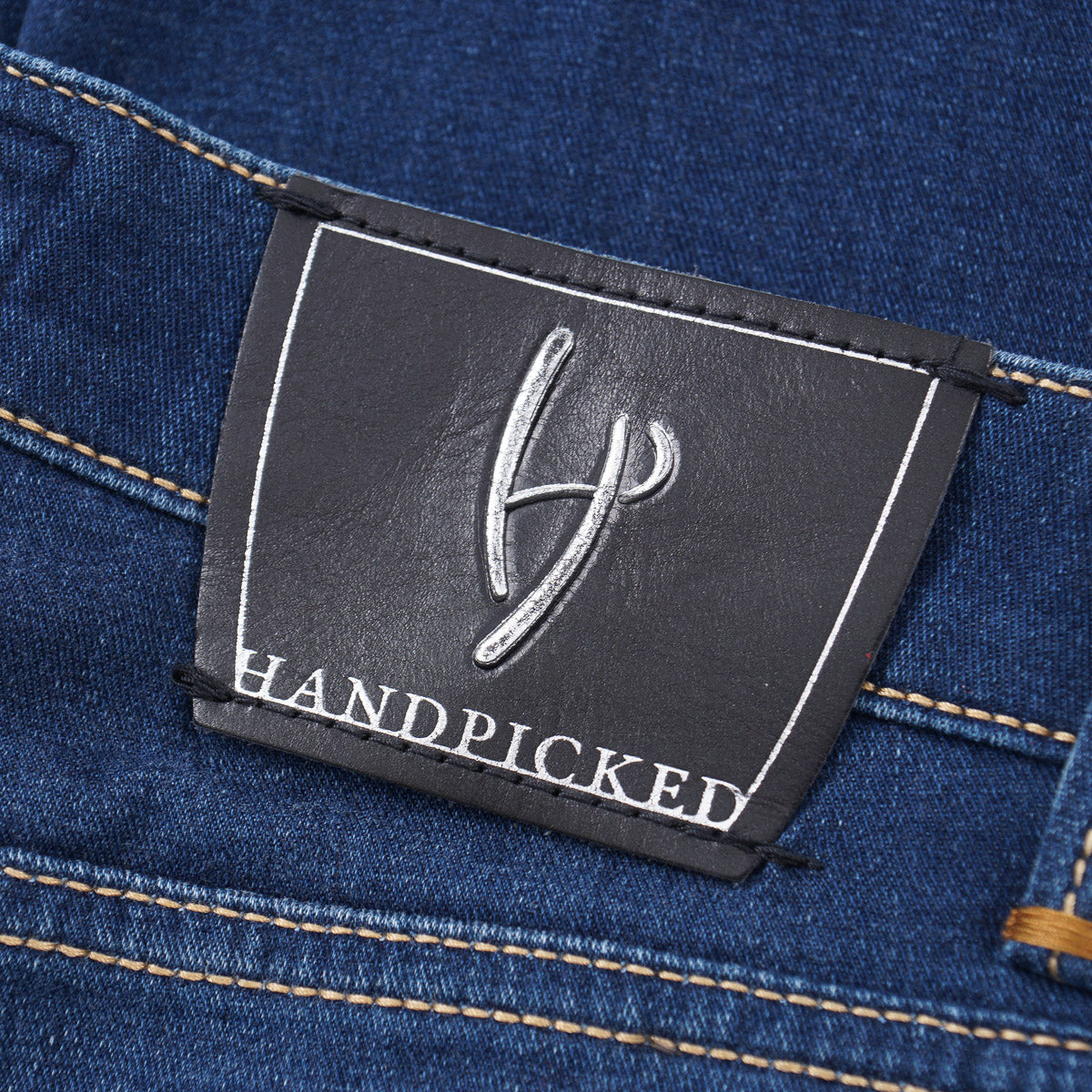 Handpicked 'Orvieto' Slim-Fit Stretch Denim Jeans - Top Shelf Apparel