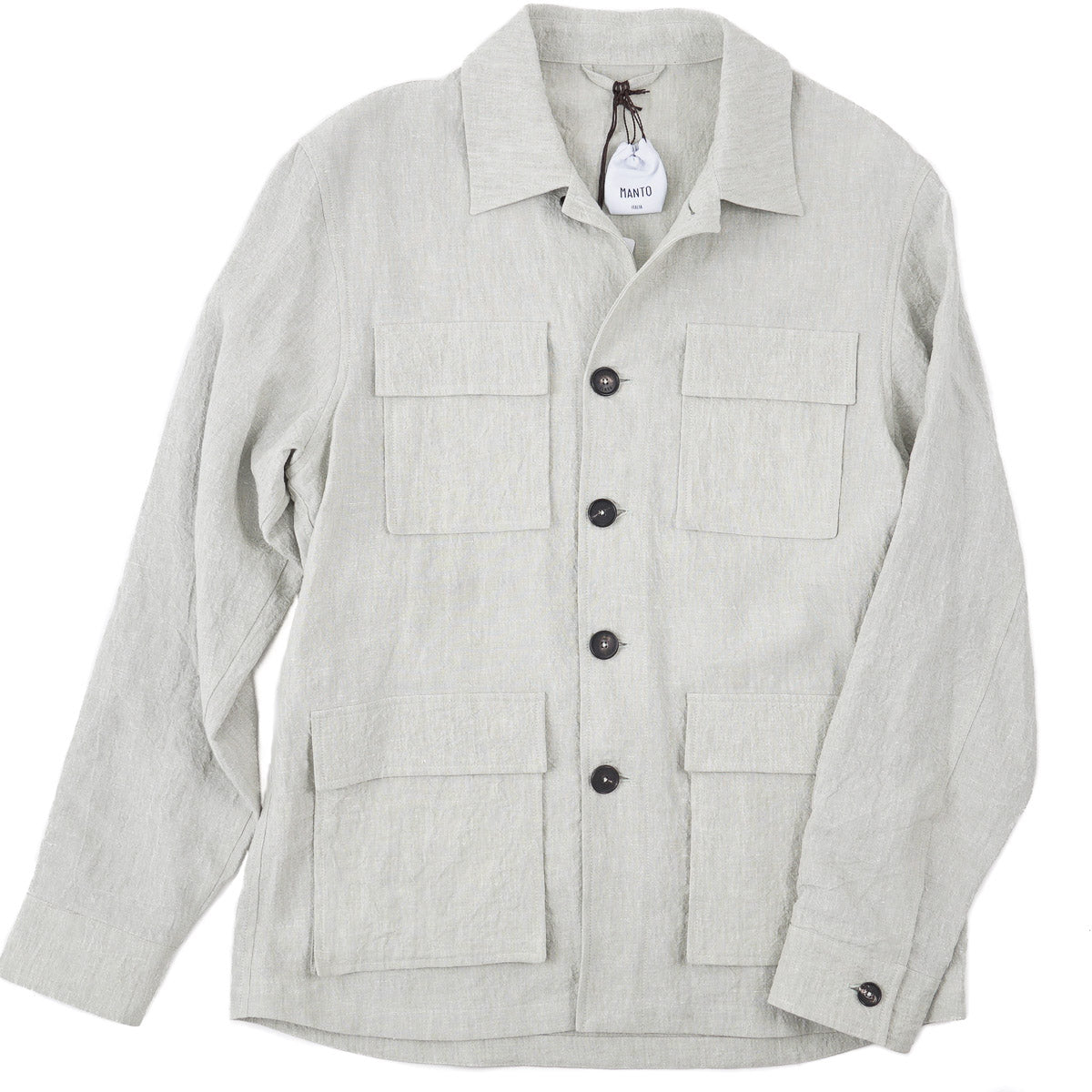 Manto Lightweight Linen Field Jacket