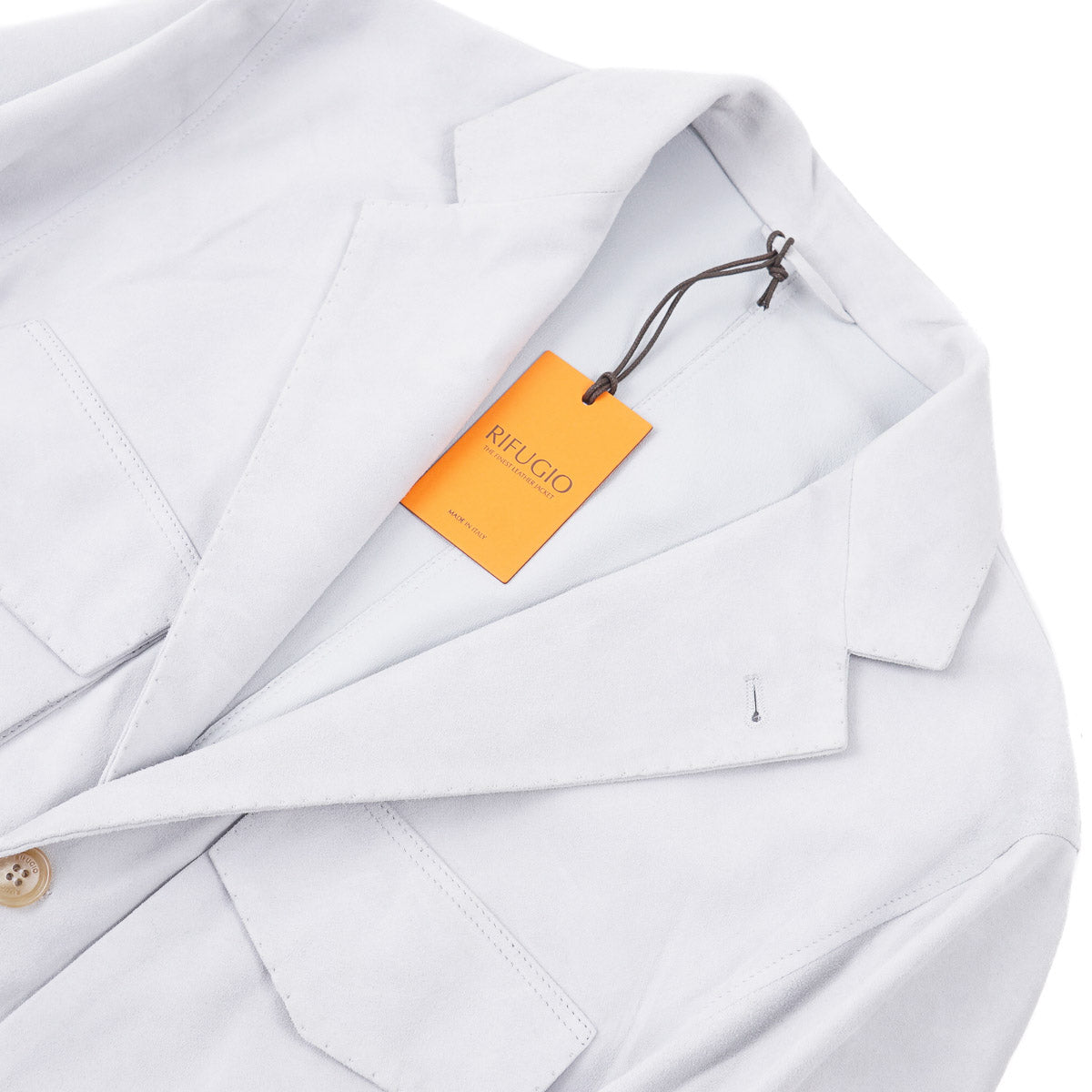 Rifugio Unlined Nappa Suede Field Blazer