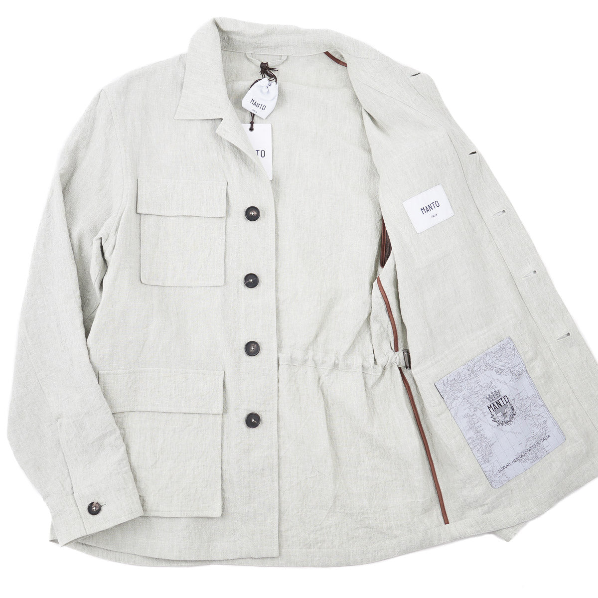 Manto Lightweight Linen Field Jacket