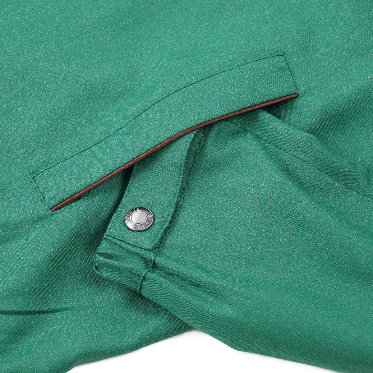 Manto Lightweight Wool-Silk Bomber Jacket