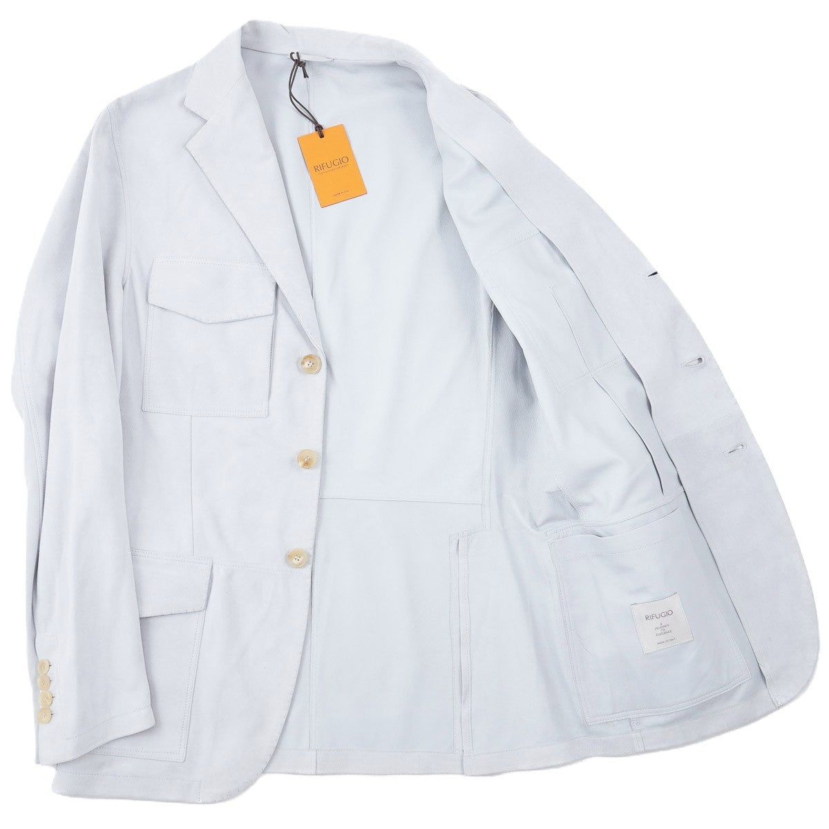 Rifugio Unlined Nappa Suede Field Blazer