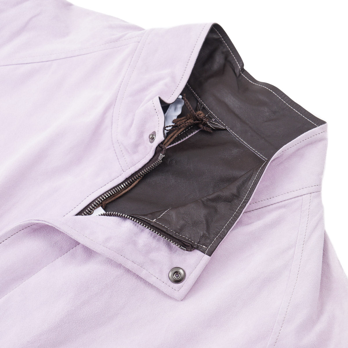 Manto Nappa Suede Bomber Jacket