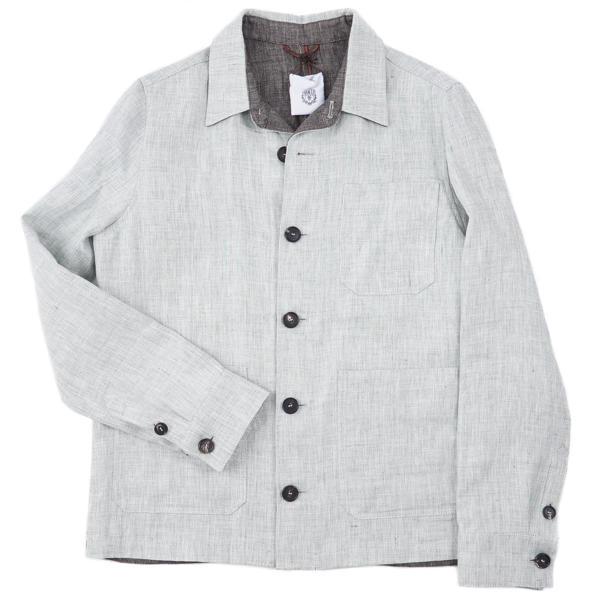 Manto Woven Linen Chore Jacket