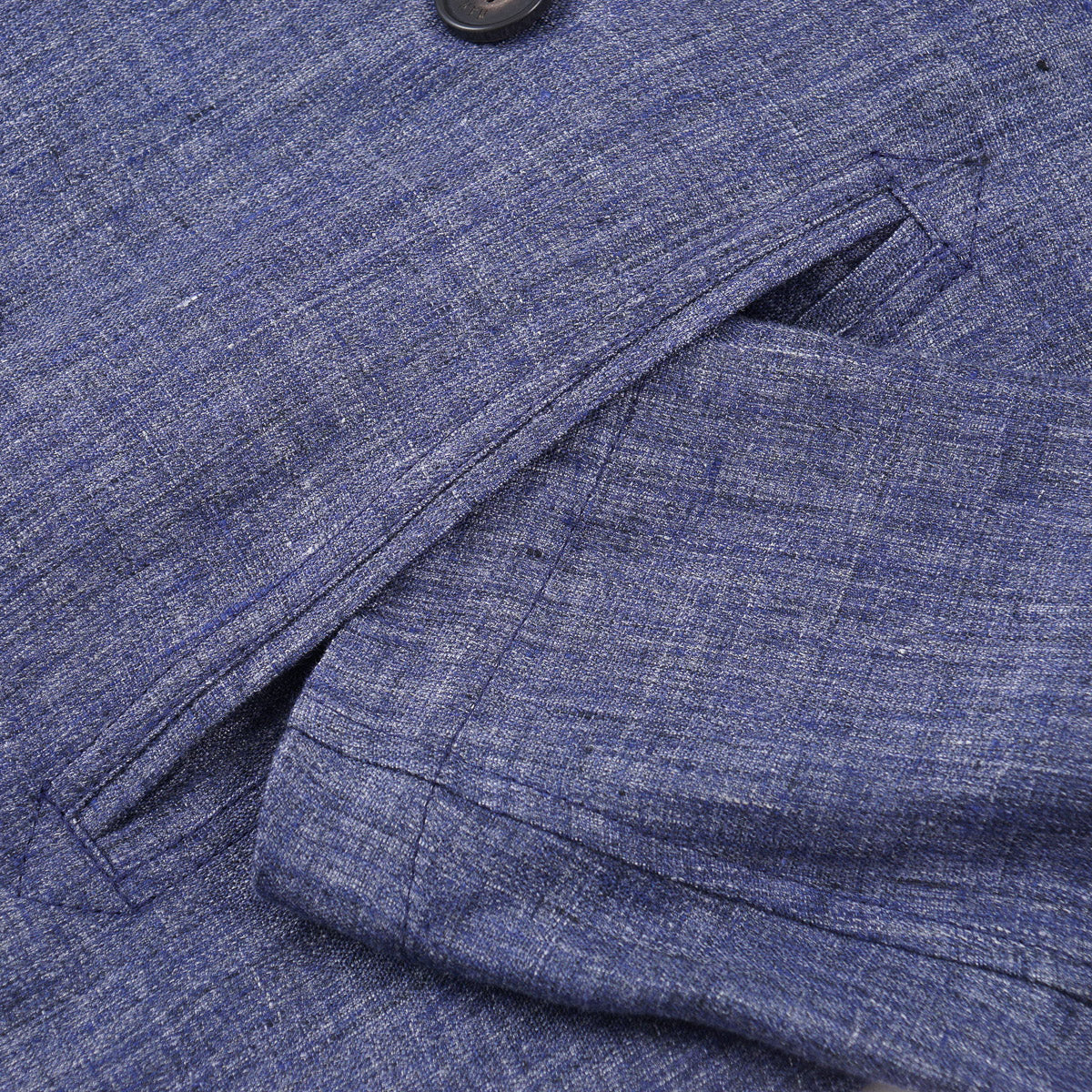 Manto Woven Linen Pea Coat