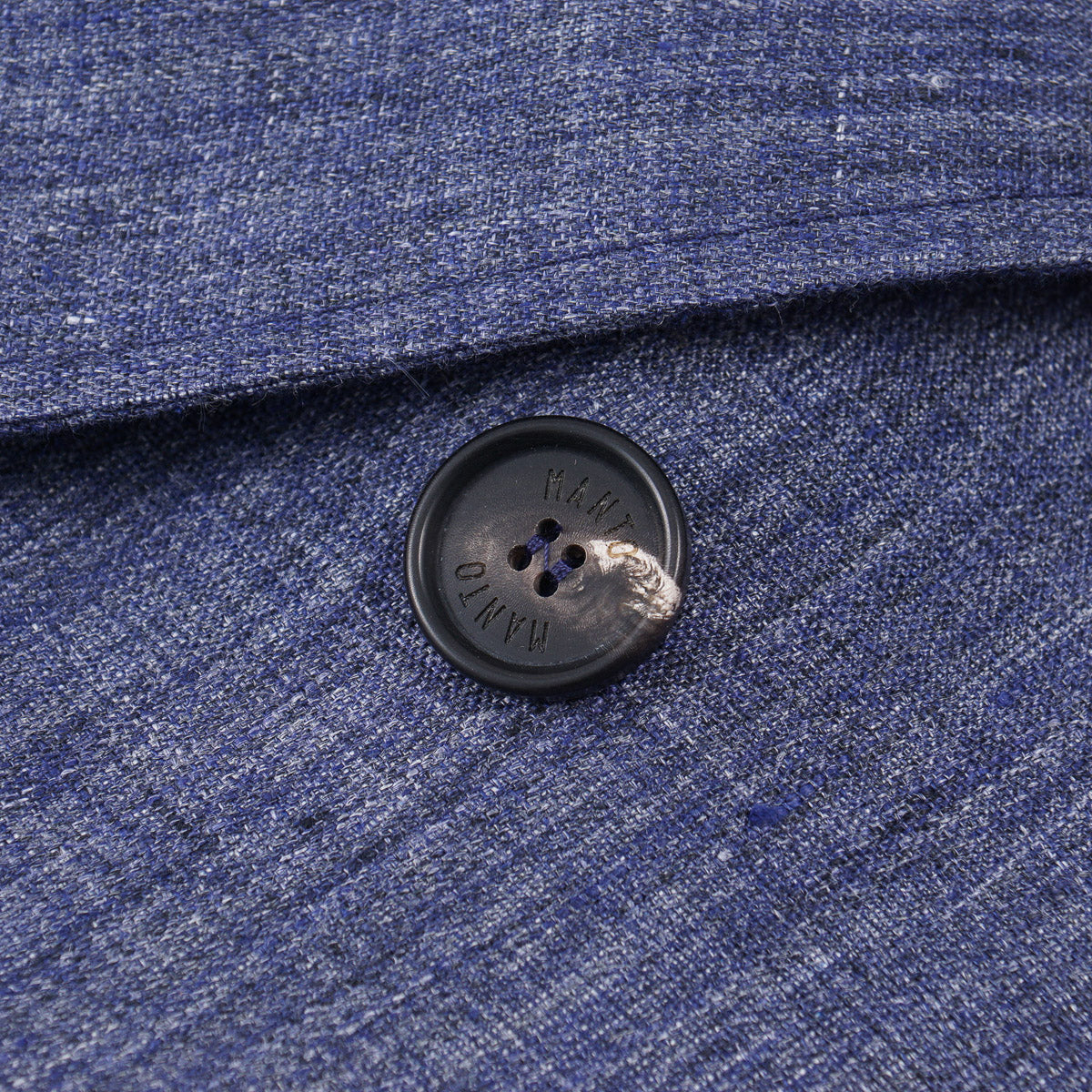 Manto Woven Linen Pea Coat