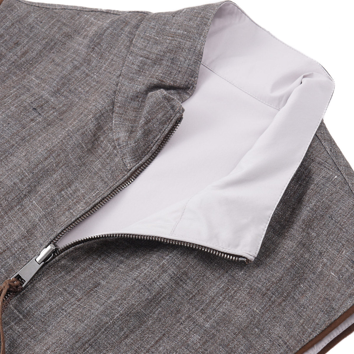 Manto Reversible Wool-Linen Vest