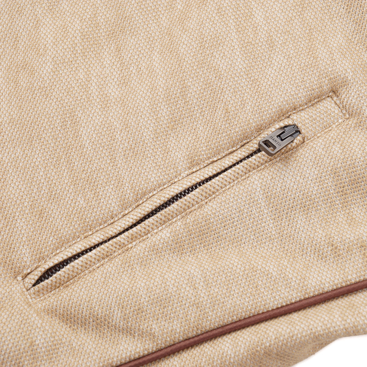 Manto Pique Cotton-Linen Vest