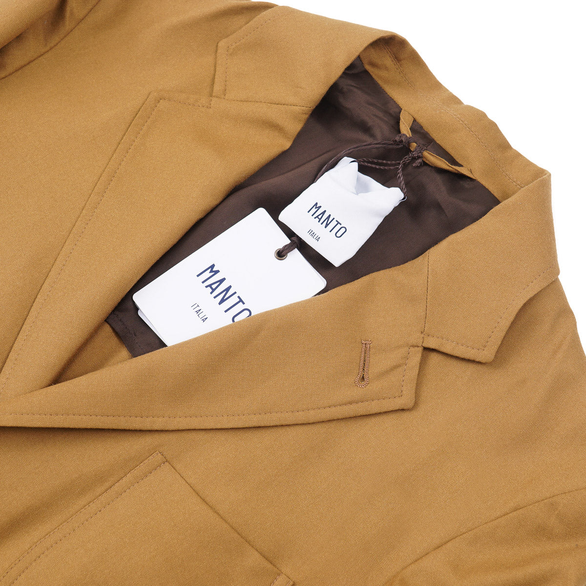 Manto Light Wool-Silk Blazer Jacket