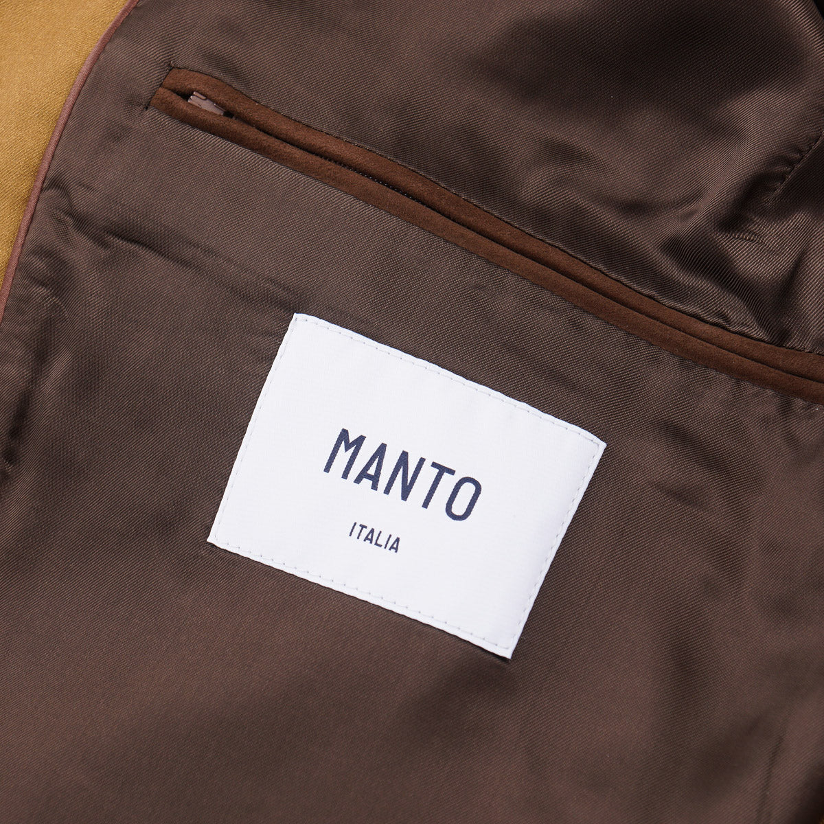 Manto Light Wool-Silk Blazer Jacket