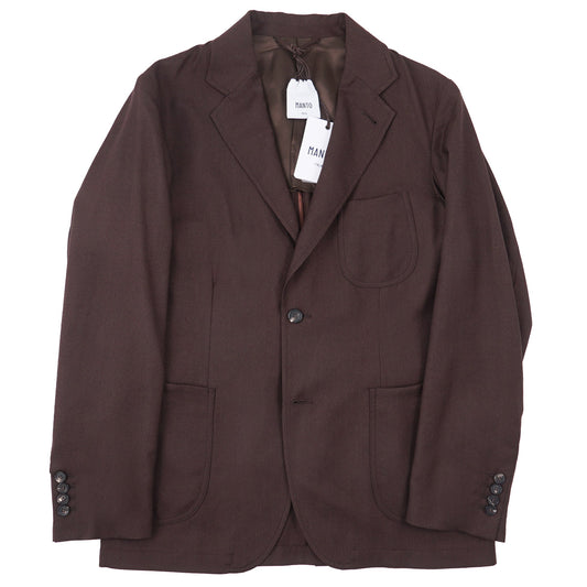 Manto Light Wool-Silk Blazer Jacket