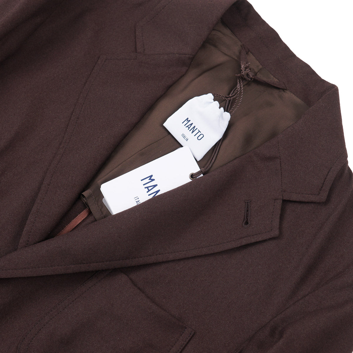 Manto Light Wool-Silk Blazer Jacket