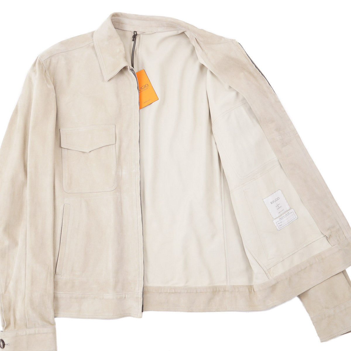 Rifugio Unlined Nappa Suede Flight Jacket