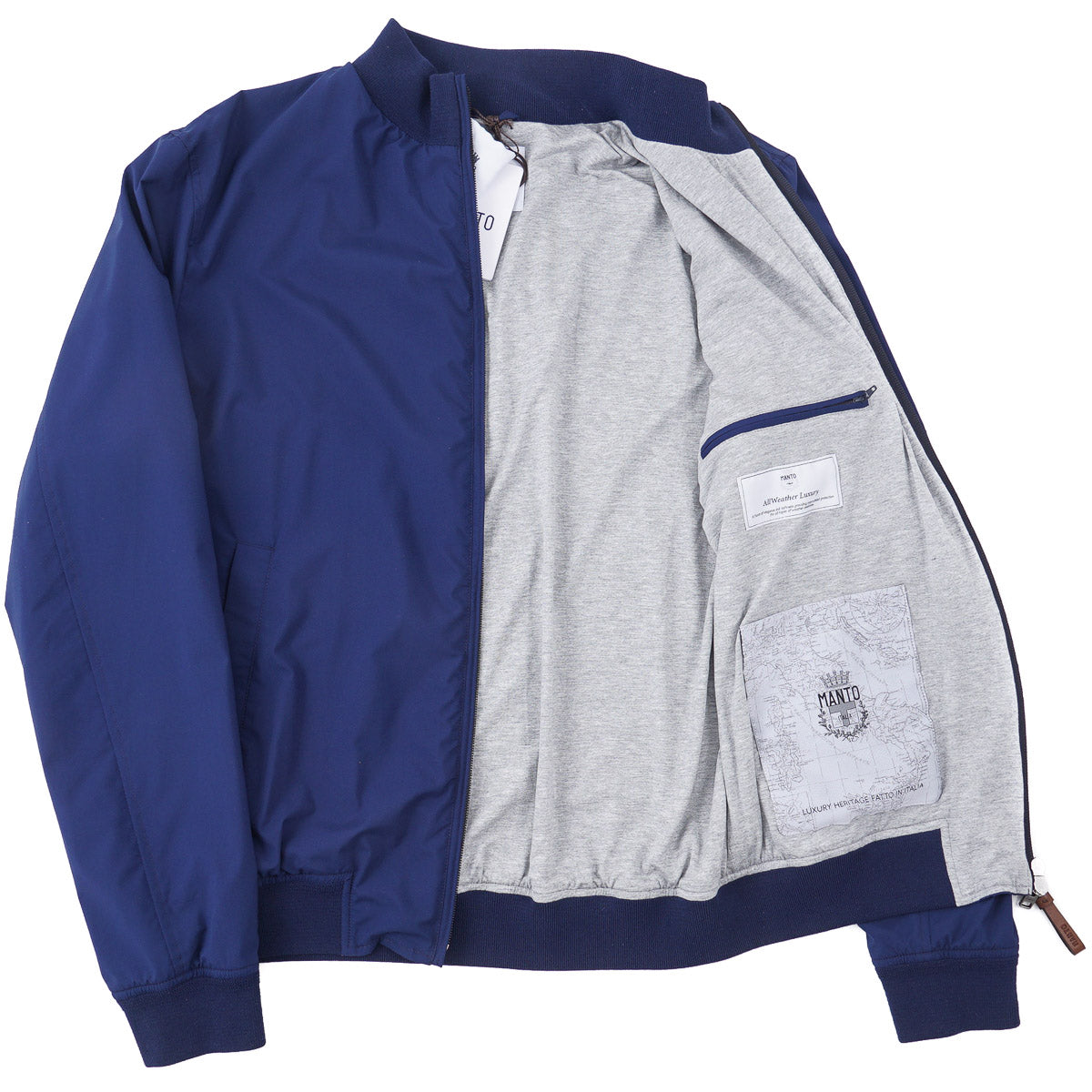 Manto Jersey-Lined Windbreaker Jacket