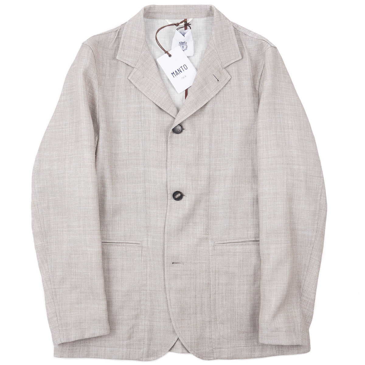 Manto Lightweight Linen-Wool Blazer