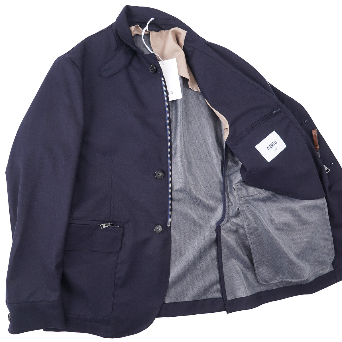 Manto Technical Cashmere Blazer-Jacket - Top Shelf Apparel