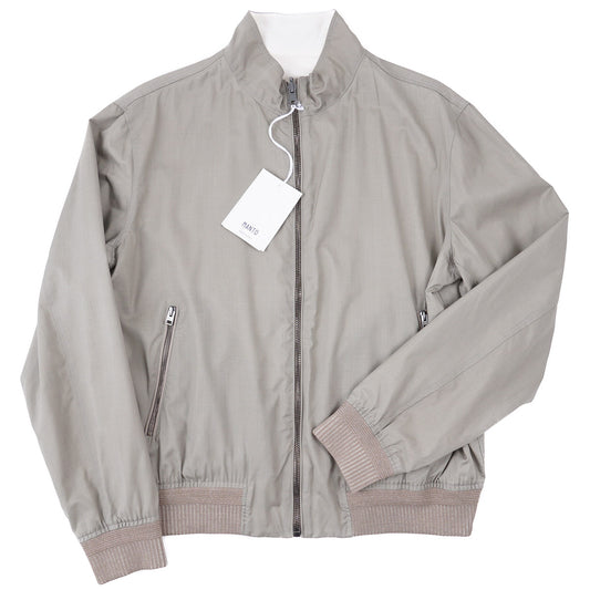 Manto Reversible Wool-Silk Windbreaker