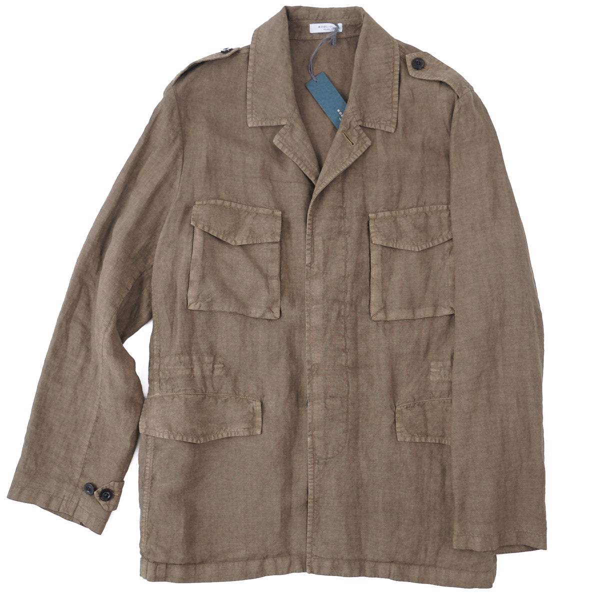 Boglioli Pure Linen Field Jacket