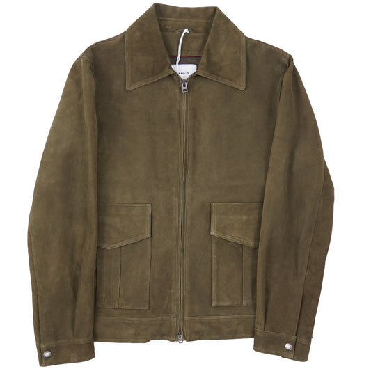 Manto Suede Leather Flight Jacket