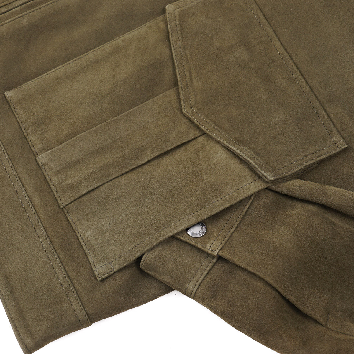 Manto Suede Leather Flight Jacket