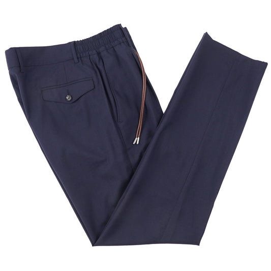 Manto Drawstring Lightweight Wool Pants
