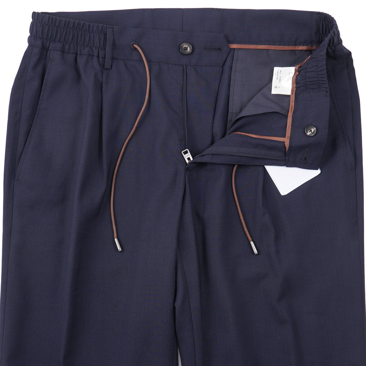 Manto Drawstring Lightweight Wool Pants