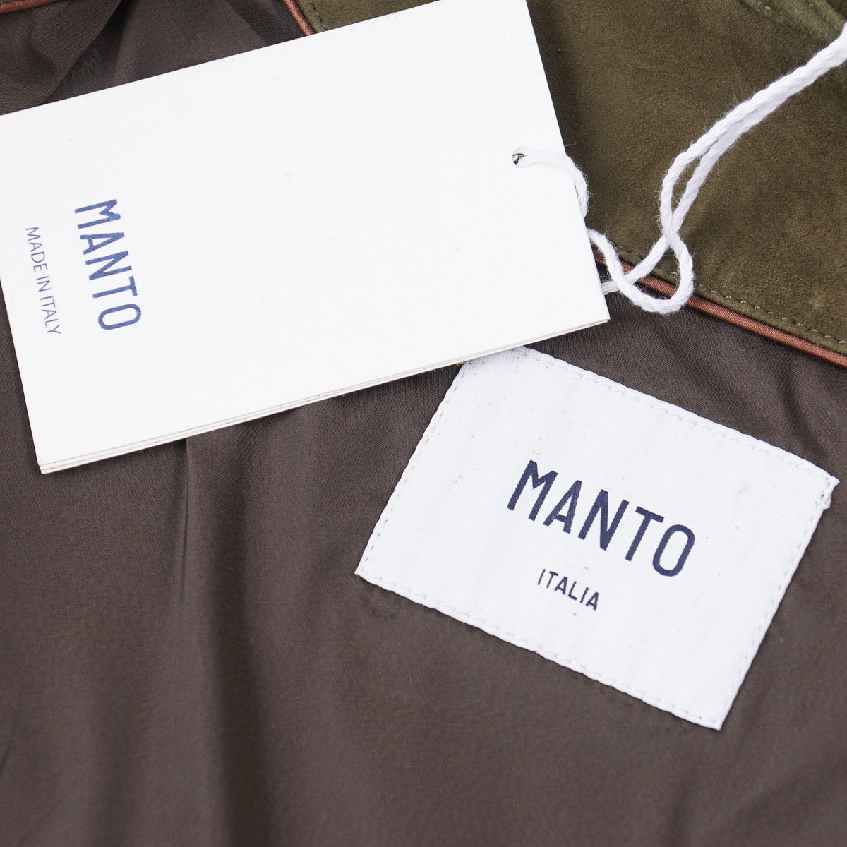 Manto Suede Leather Flight Jacket