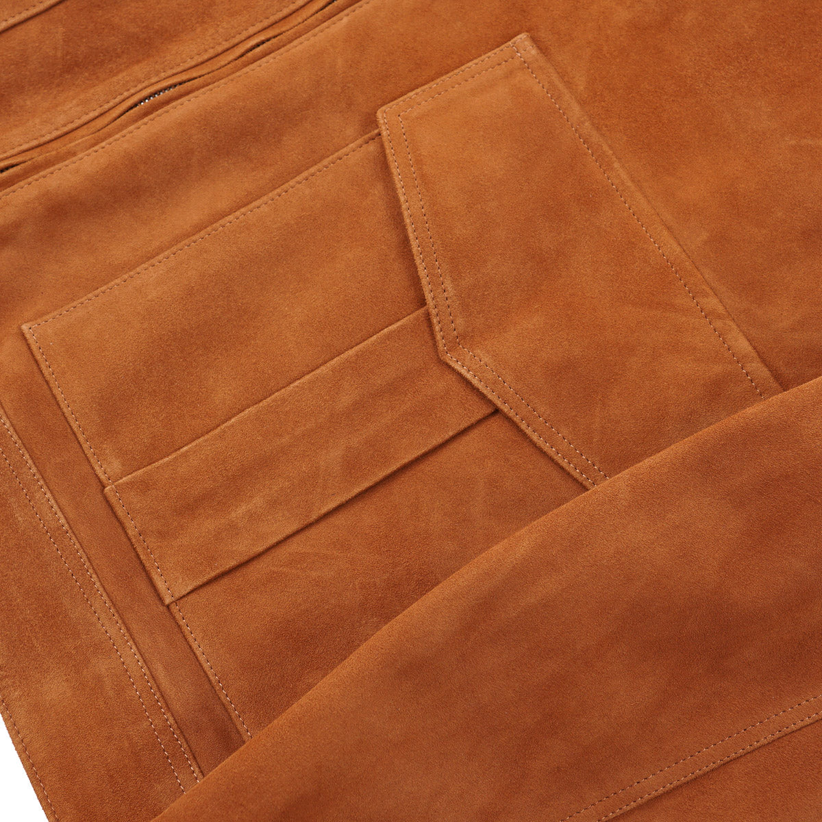 Manto Suede Leather Flight Jacket