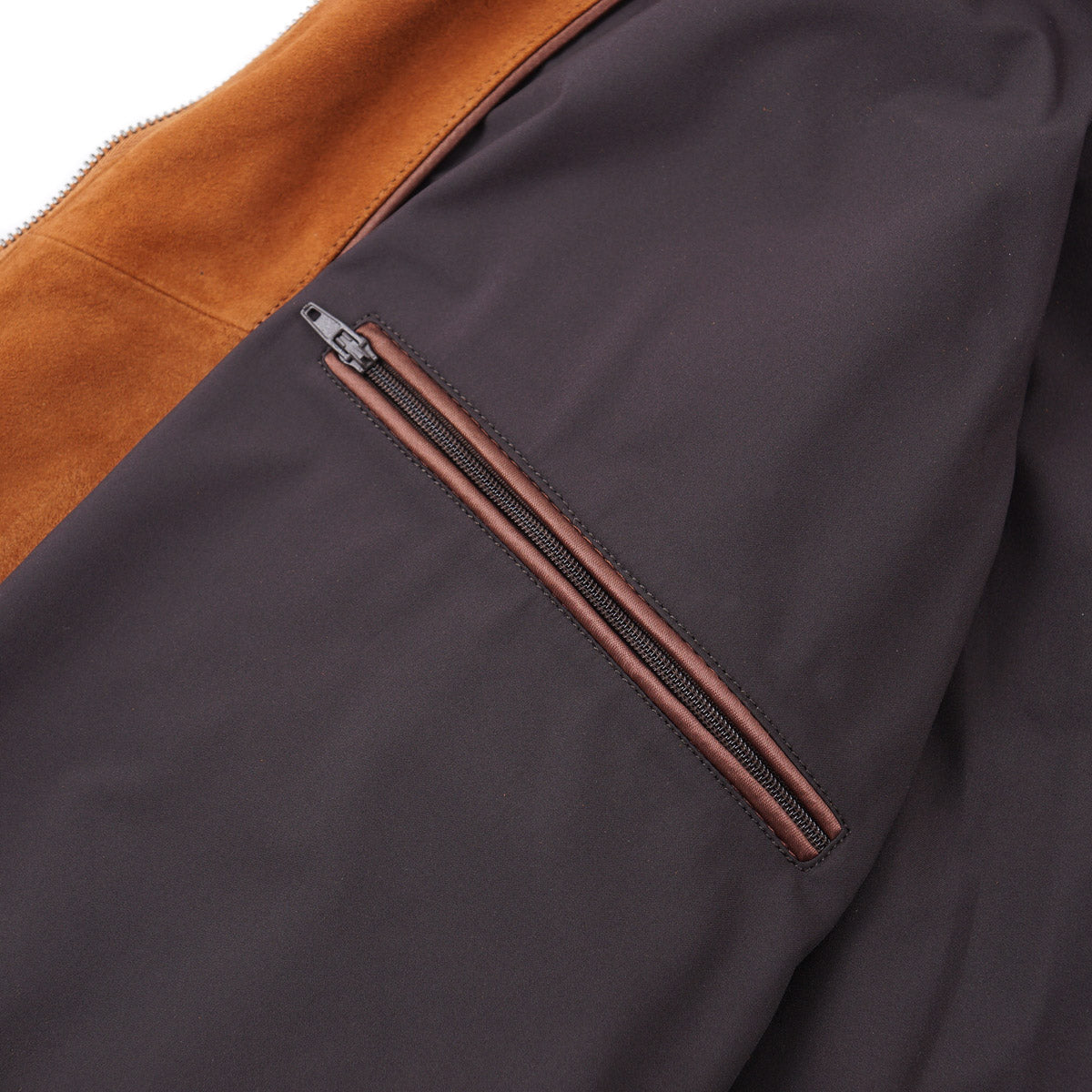 Manto Suede Leather Flight Jacket